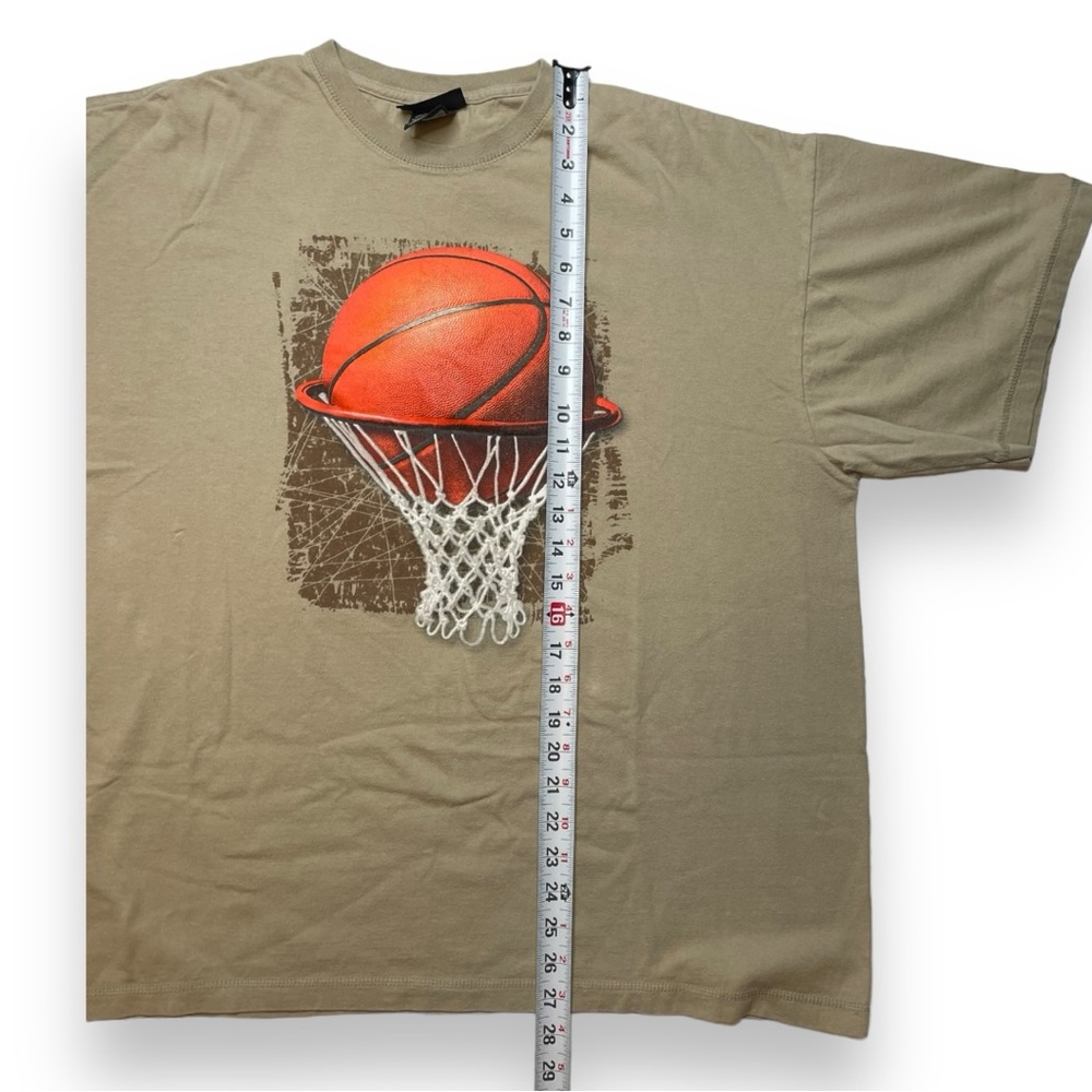 Vintage 90s No Boundaries Basketball Hoop Shirt Size XL - Picture 7 of 11